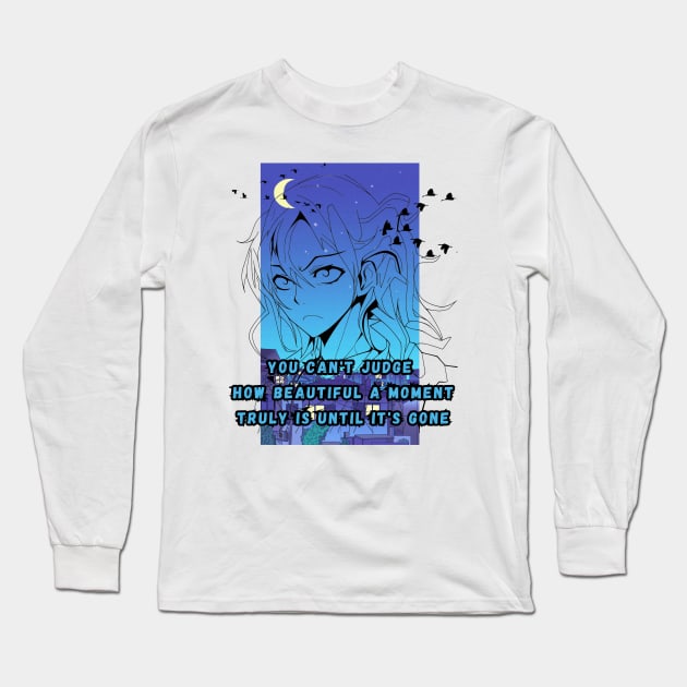 Anime Odyssey Long Sleeve T-Shirt by BukovskyART